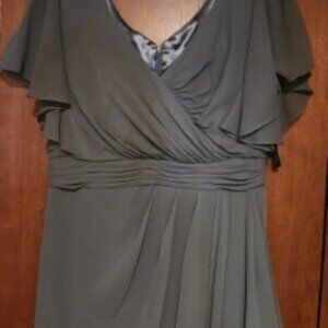 Charcoal gown
